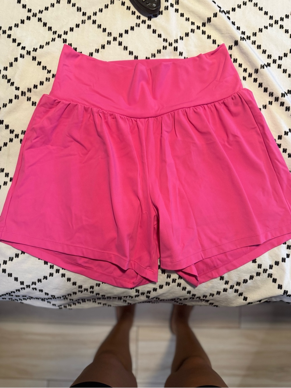 HALARA Hot Pink Athletic Shorts with High Waist NWOT